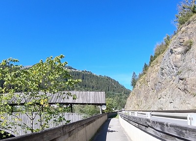 Radweg vor Landeck